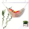 1pcs Home Kitchen Fruit Hanging Basket,Hanging Fruit Hammock For Kitchen Under Cabinet, Handwoven Hanging Fruit Holder For Home Boat Camper