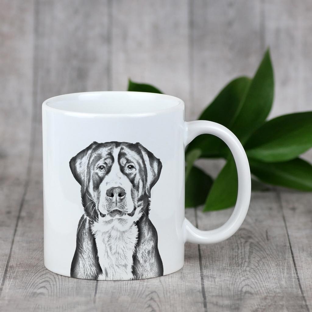 Great Swiss Mountain Dog - Cup with a Dog, Personalized Cup with a Print, a Classic Gift for Everyone from the Art-Dog Brand