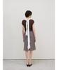 Ninnis [3Rd] Glassy See-Through Skirt (Khaki)