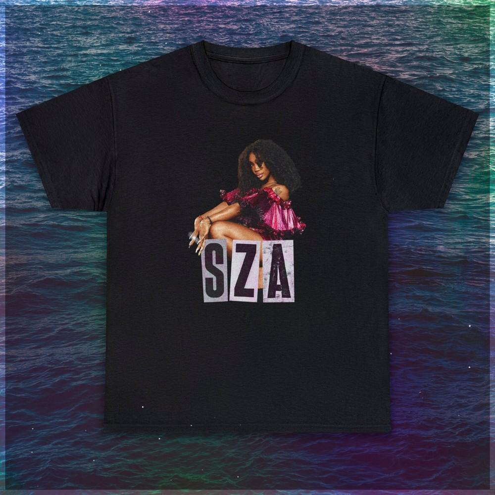 SZA Singer All Size Black Heavy Cotton Shirt Unisex Unisex T-Shirt S