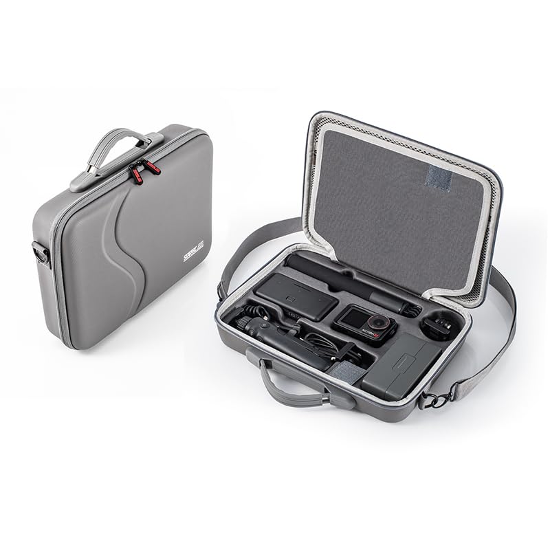 Osmo Action 5 Pro Case Compatible with Osmo Action 3 Storage Case Waterproof Accessories Portable Storage Shoulder Bag Waterproof Portable Shockproof