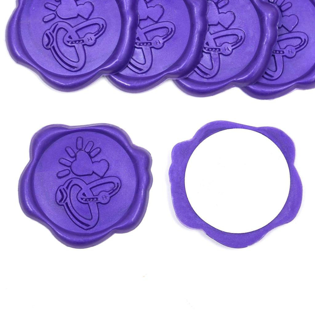 Wax Seal Stamp Kit: Embossed Stamp, Sealing Wax, Stickers for Envelopes, Postcards, Love Letters, and Gifts
