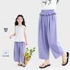 Tutu Little Elephant Girls' Cooling Wide-Leg Mosquito Repellent Pants