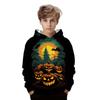 Kids Clothes Jack O' Lantern 3D Print Boys Sweatshirt Halloween Children Top Pumpkin Graphic Hoodies for Boy Children's Clothing