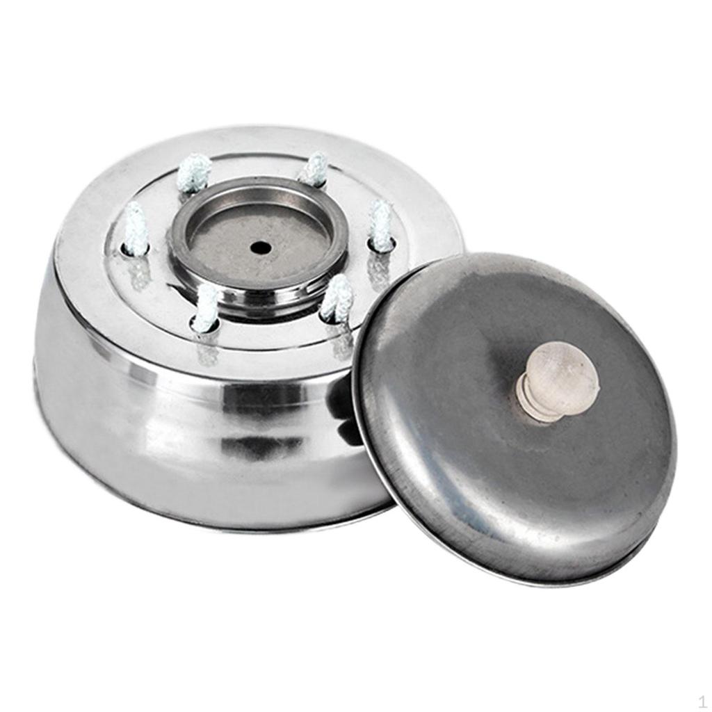 Camping Stove Burner Furnace Cotton Wicks Practical Durable Outdoor Gathering Camp for Fishing