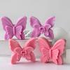 Handmade Aroma Candle Plaster Silicone Mold Bow Tie Epoxy Resin Ornament Mould DIY Butterfly Form Candy Baking Mold
