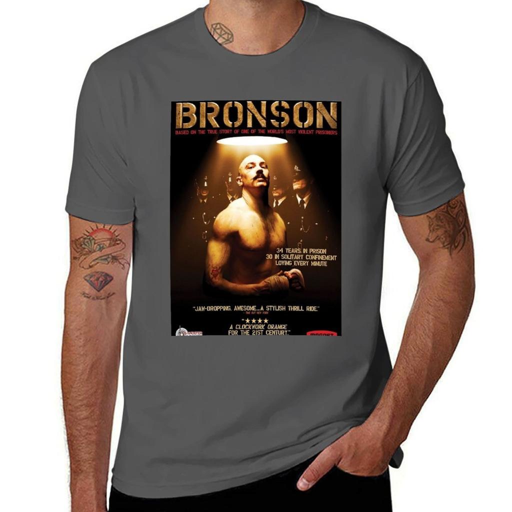 Bronson Movie Poster Tshirt Plus Size Comfort Fit Tee