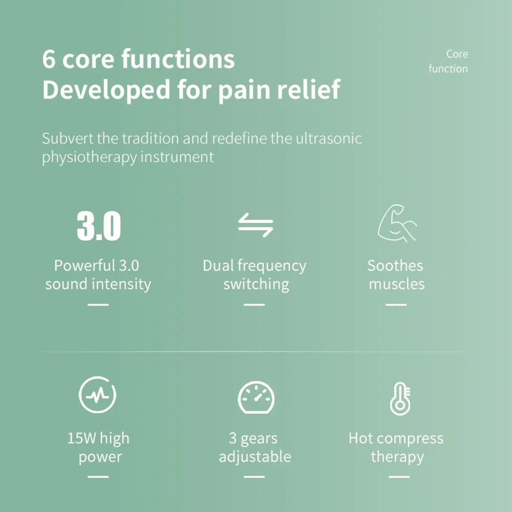 Ultrasonic Physiotherapy and Muscle Massager - Relieve Arthritis Pain, Physiotherapy (Waist/Arms/Body)