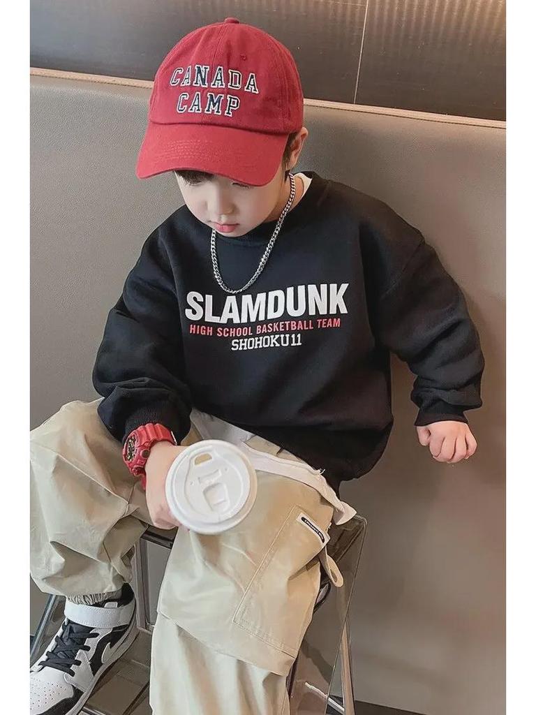 Sudadera de Otoño Elegante para Niños 2023: Nuevas Camisetas Streetwear para Niños