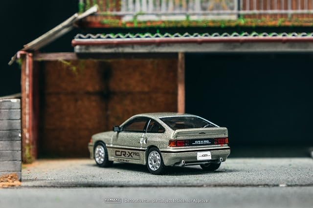 TARMACWORKS HONDA Ballade Sports MUGEN PRO Silver Completed Product 1/64 CR-X T64G-TL058-SL