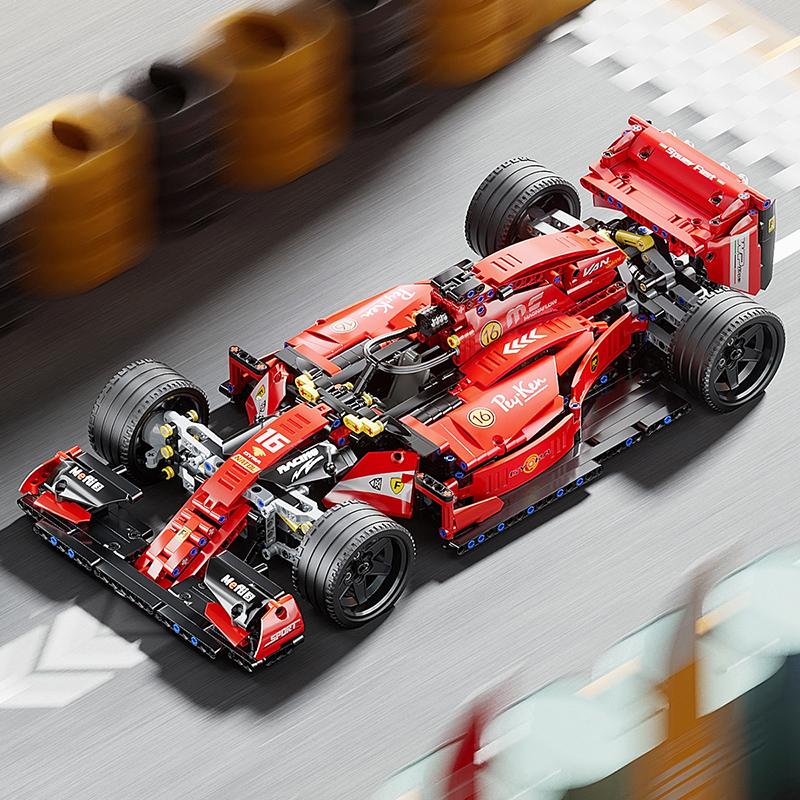 ToylinX F1 RC Závodní auta 1163 ks Stavebnice MOC Dálkově ovládané Stavební bloky Auto Cool Sběratelské Modely Aut Stavebnice Hračky