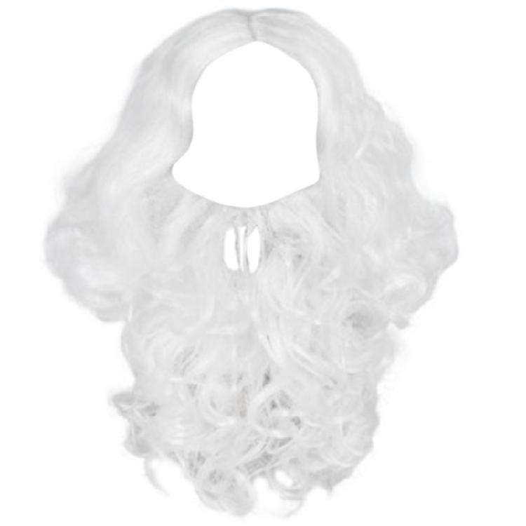 Santa Clause Beard and Wig Santa Costume Accessories Set for Christmas Kid Birthday