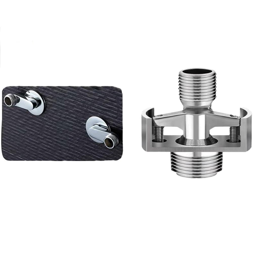 40Degree Adjustable Faucet Angled Curved Foot Eccentric Screw Corner Tap Adapter Shower Conversion Foot Corrector Accessories