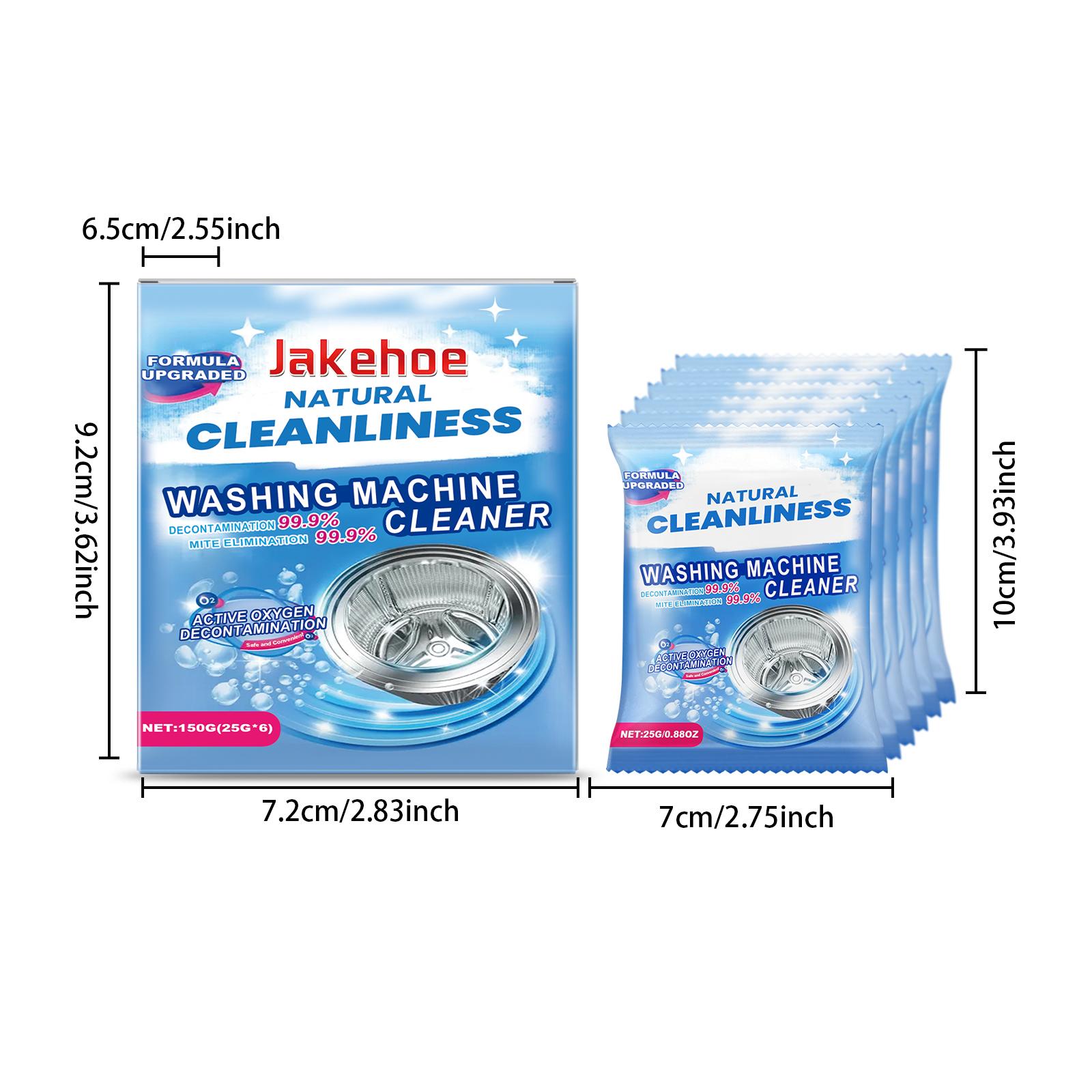 Washing Machine Cleaning Powder Effectively Clean Stubborn Dirt Eliminate Mold and Odor Multi-functional Washing Machine Cleaner 150g