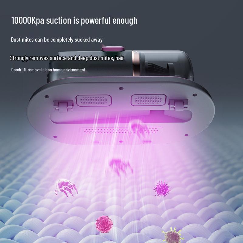 Portable Wireless UV Mite Remover Vacuum for Beds