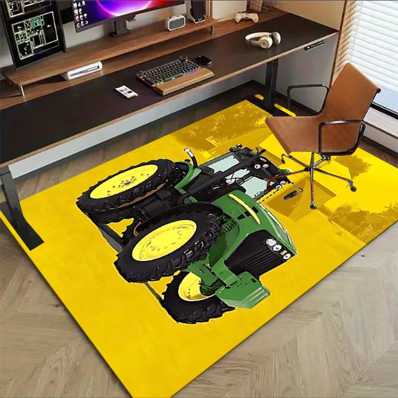 1PC tractor farm Anti-slip carpet, suitable for Office, bedroomand playrooms. It can also be used as a sofa footrest cover-W59