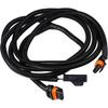 Fog Light Wiring Harness Kit 56045501AC for Dodge for Ram 1500 2500 3500 4500 5500 Truck 2002-2008 Left Right Side Replacement Car Parts
