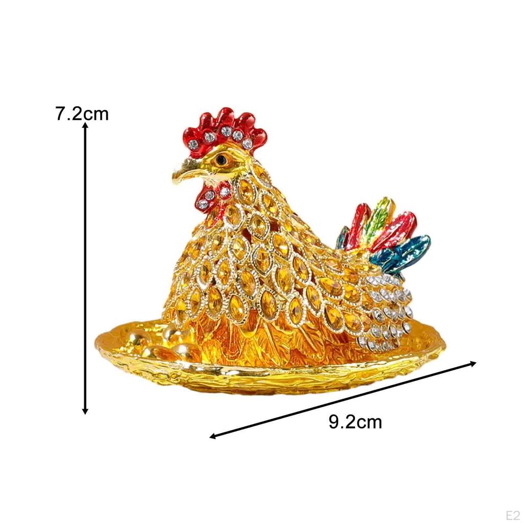 Schmuckkästchen Schmuckhalter Schreibtisch Dekorative Legierung Organizer