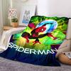 Spiderman Wonder Flannel Blanket Super Soft Warm Cozy Blanket For Sofa Bed Office Travel Allseason Home Decor Gift
