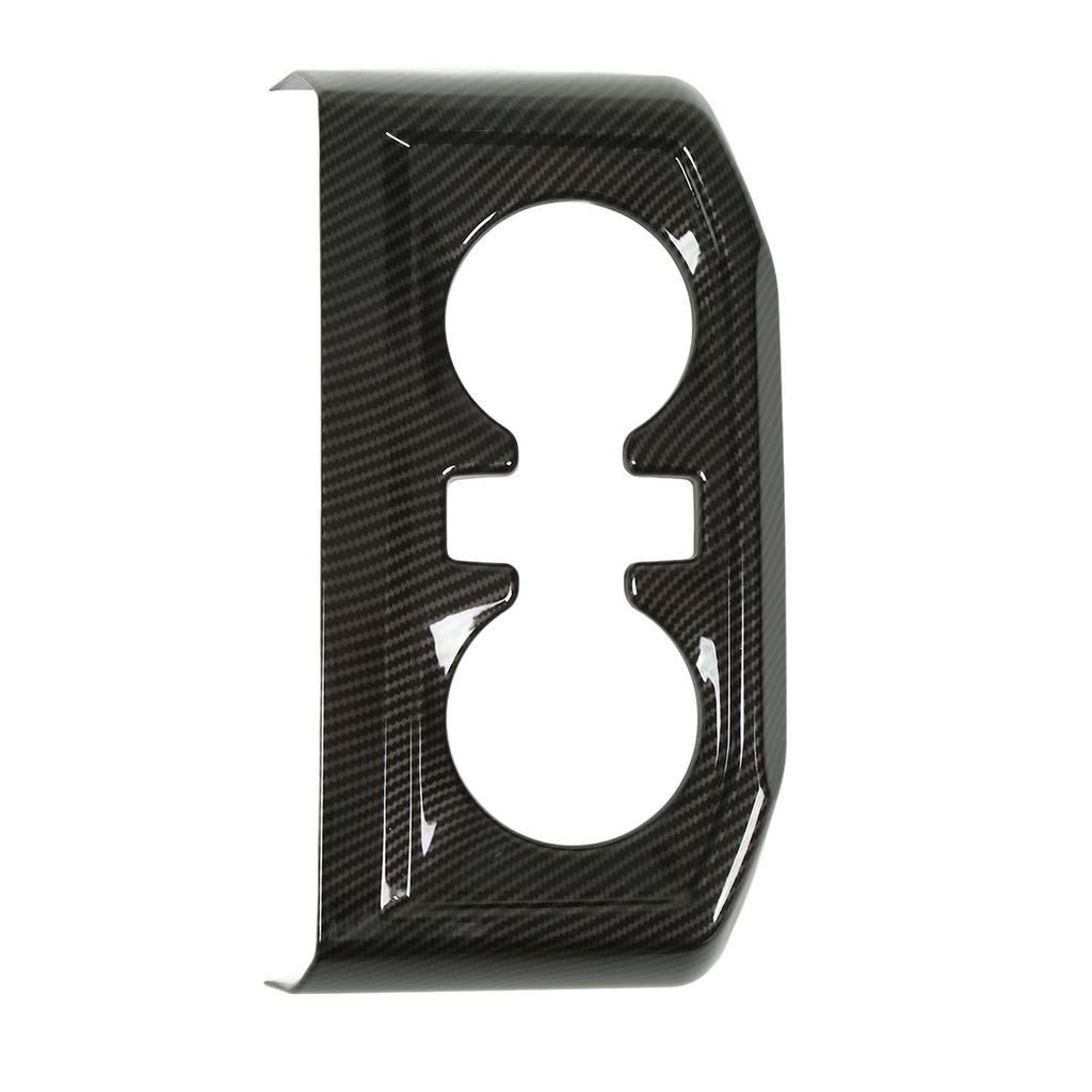 Center Console Rear Cup Holder Decoration Panel Frame Storage Cup Holder Panel Trim Replacement for Ford 2021+