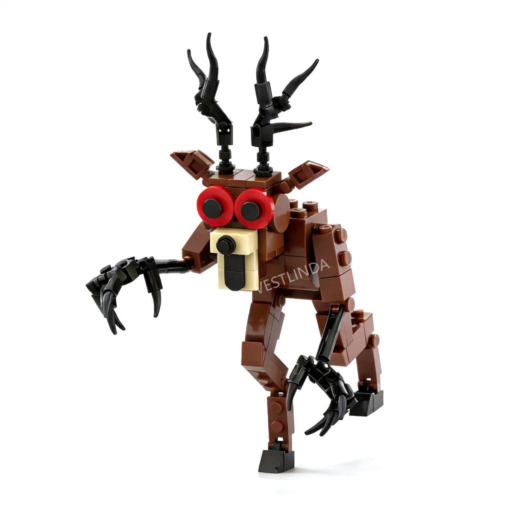 99 Night Forest Monster Building Blocks Toy Assembly Model Decorative Ornaments Puzzle Toys hand-made Halloween Christmas Gifts