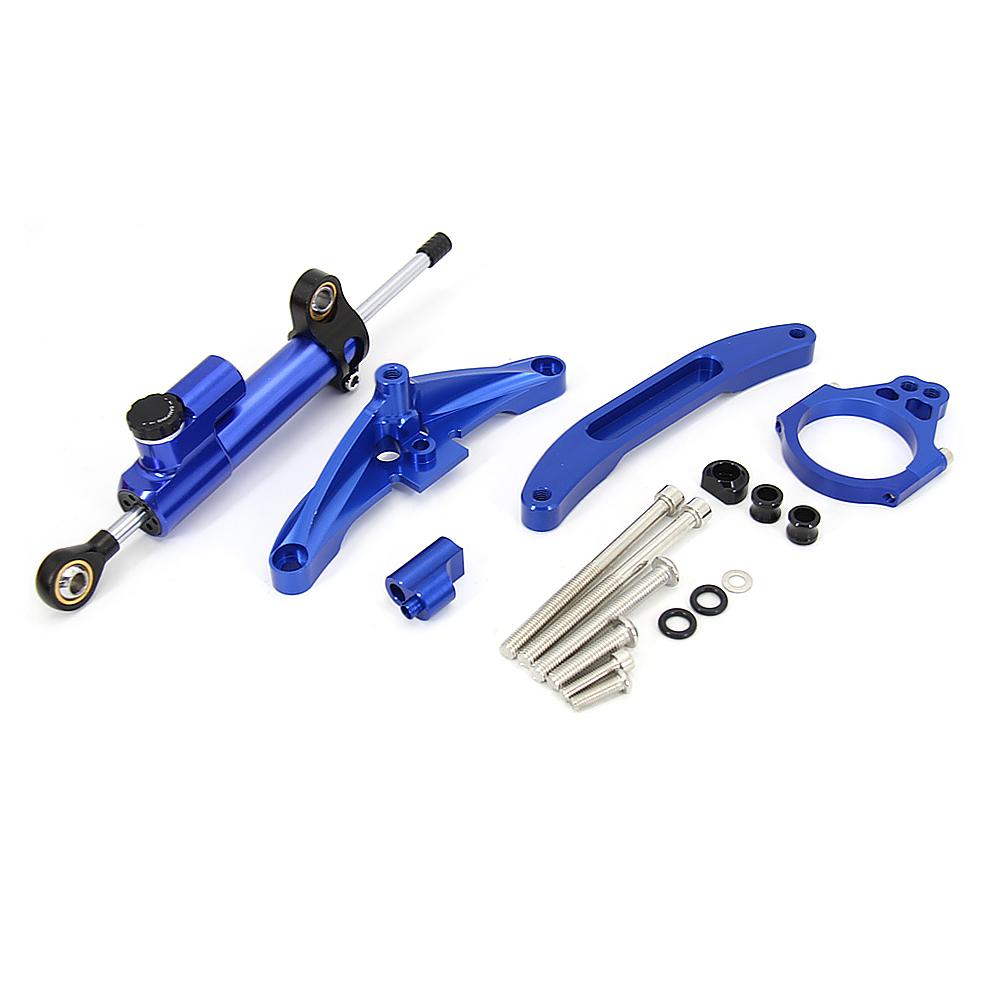 For Yamaha FZ1 FAZER 2006-2015 Motorcycle Accessories Steering Damper Bracket Set Stabilizer Linear Dampers Mounting Support
