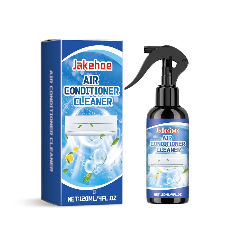 Fast Acting Air Conditioner Cleaner For Indoor Wall Mounted Units Foaming Liquid Removes Stains And Odors Home Cleaning