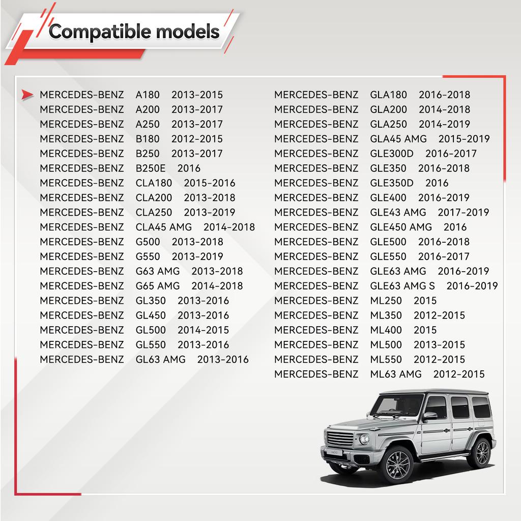 1669054400 Left Power Window Switch Control With Folding For Mercedes Benz W212 W246 W176 W156 W117 W204 C-Class CLA A1669054400