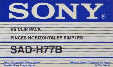 SONY Manufacturer genuine tie pin clip horizontal pin case contains 10 SAD-H77B (1 pieces)