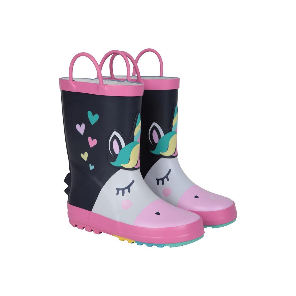 Mountain Warehouse Childrens/Kids Unicorn Wellington Boots