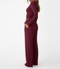 Fashion Casual Set Sport Yoga Autumn Winter Solid Color Crew Neck Long Sleeve For Women