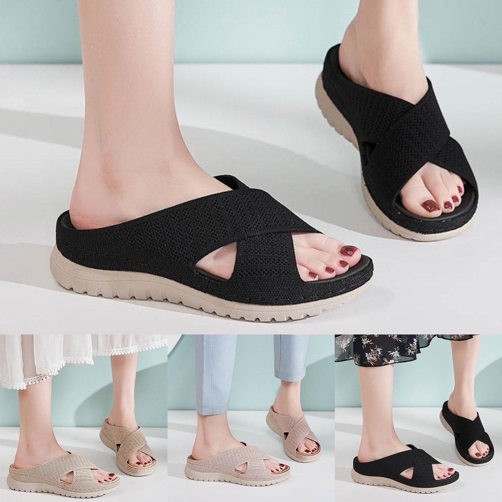 Womens Sports Walking Slippers Sandals Lightweight Outdoor Hiking Sandal Summer Fashion Beach Shoes Sandalias De Mujer Verano 35 розовый 3200₽