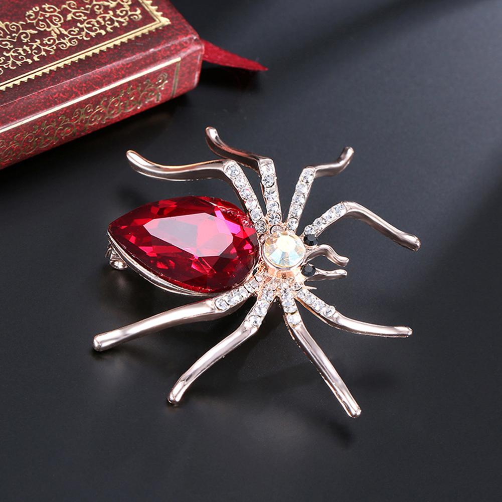 Crystal Brooch Insect Modeling Diamond-mounted Clothing Decoration