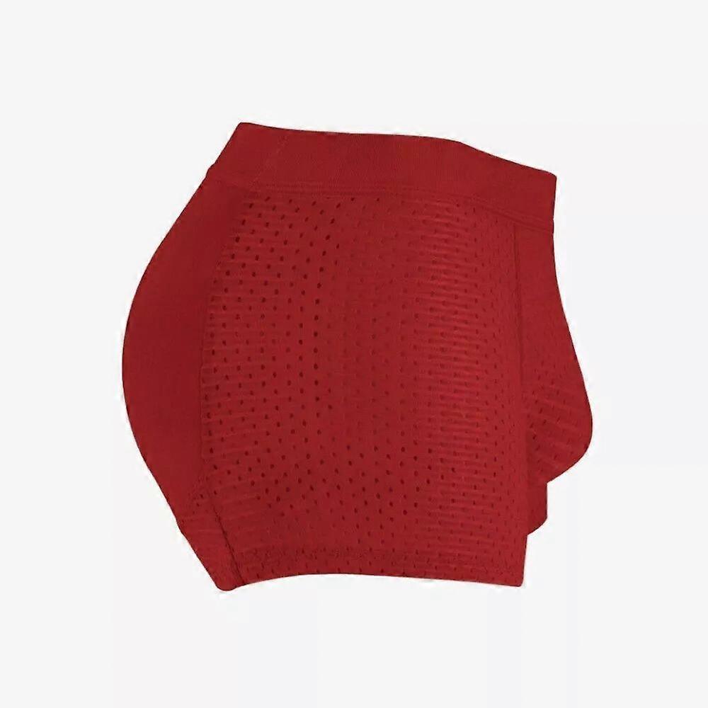 Men's Hip-Lifting Boxer Briefs Hip, Men's Butt Padded Underwear Mesh Boxers
