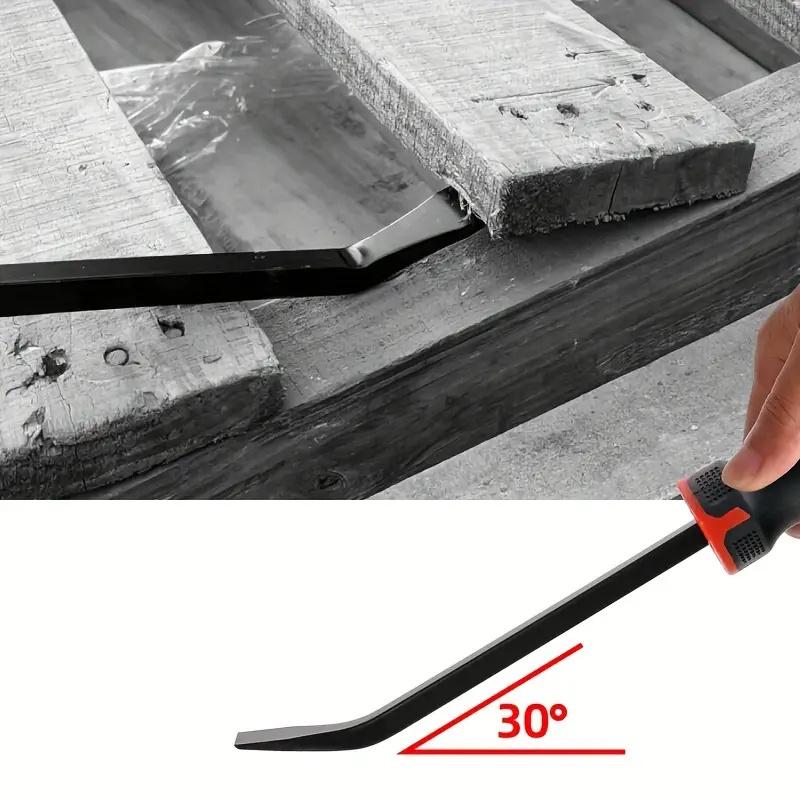 1pc Multifunctional Tire Repair Tool Pry Bar With Impact Cap And Non-Slip Handle Removal Nail Pulling Scratch-Free Tire Levering
