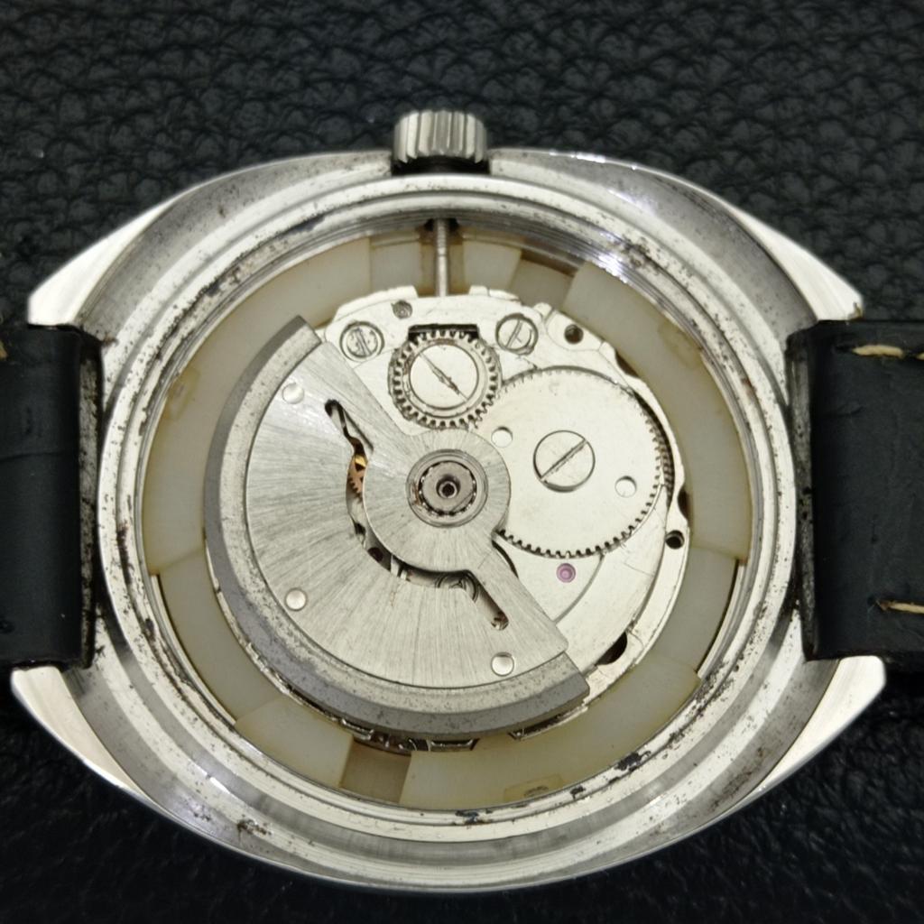 MONTRE INDIENNE AUTOMATIQUE HMT KANCHAN DELUXE 6501 POUR HOMMES À CADRAN ROUGE D'OCCASION a432206-2 R110-a432206