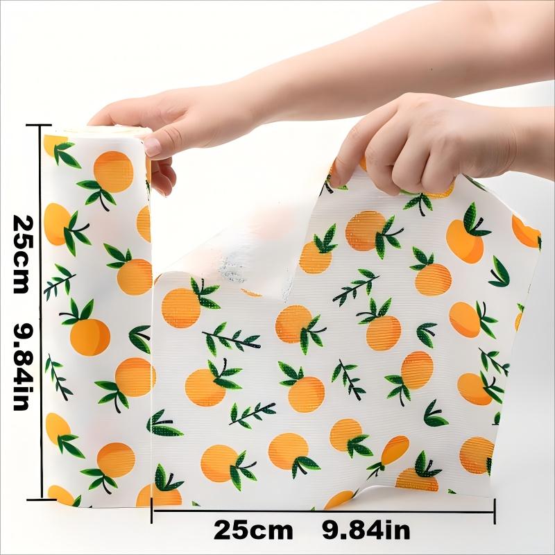 20pcs/Roll of Reusable Cleaning Cloths,Washable Kitchen Towels with Prints – Essential for Every Home Microfiber Cloth