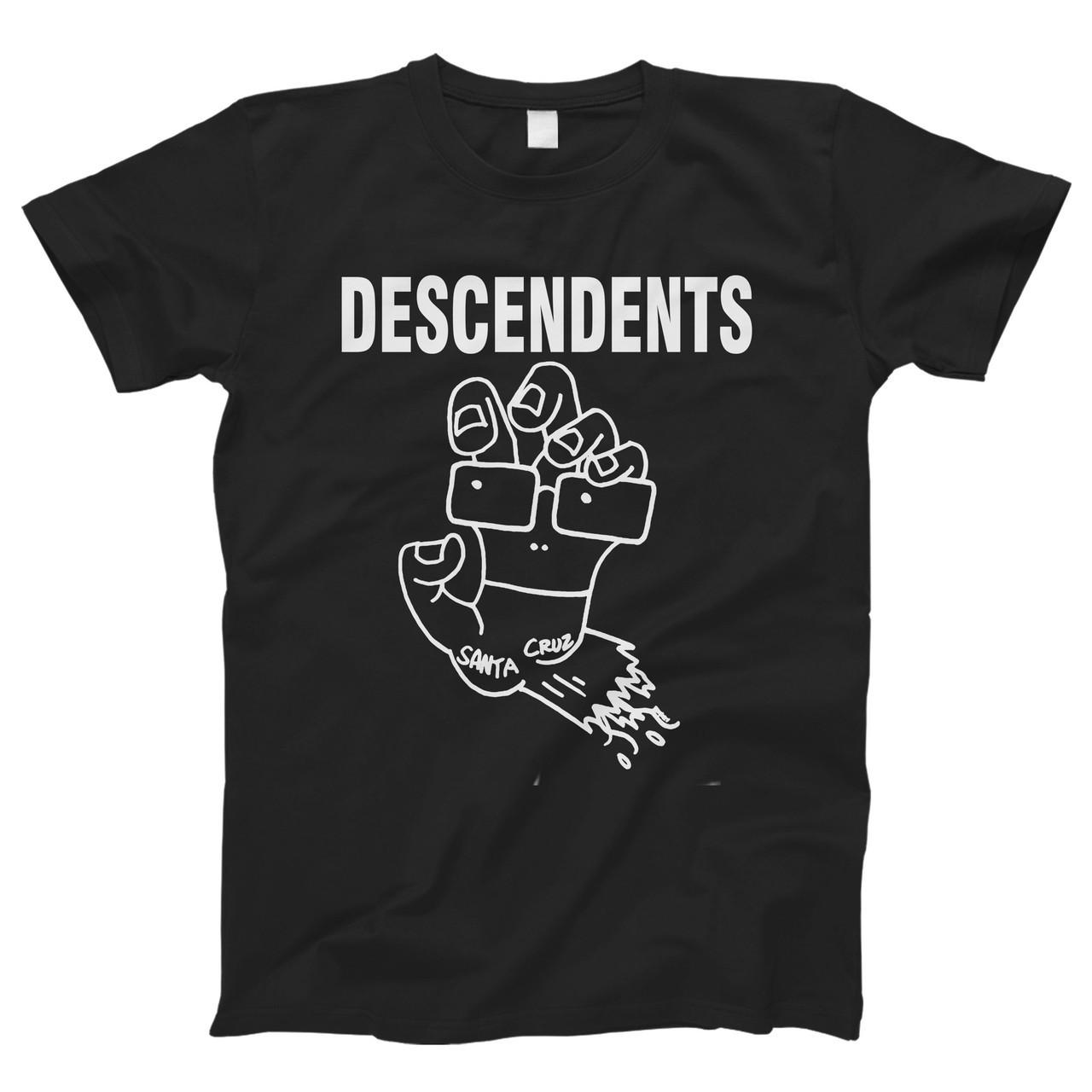DESCENDENTS T-Shirt Mens Womens Tees Top, Santa Cruz, Music Band Rock Punk Goth Metal Unisex Te M