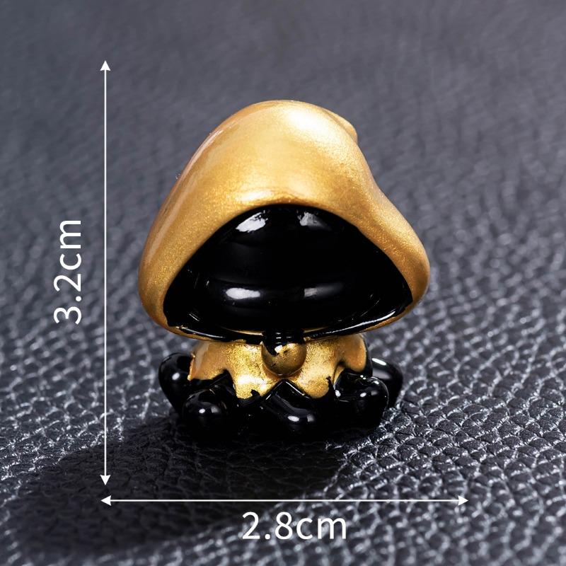 New Micro Landscape Creative Halloween Ornament Reaper Demon Cat Figure DIY Desktop Ornament Accessories