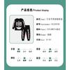 2025 Halloween Kids 2-Piece Pajamas Set Glow In Dark Cotton Blend Loungewear Toddler Boys Girls 3-8Y