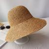 Summer Fashion Women Straw Hat Lady Summer Sun Hat Visor Cap Panama Style Bucket Cap Strawhat Beach Hat Outdoor Girl Cap