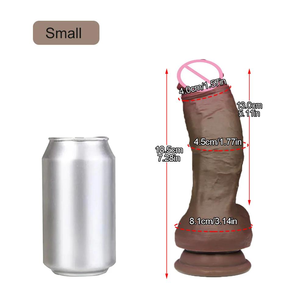 Super Realistic Dildo Dual-Layer Liquid Silicone Dildos Sex Toys For Women G-Spot Masturbation Realistic Penis Huge Consolador