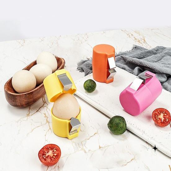 2Pcs Egg Egg Shell Opener Opener Tool for Clean Cracking Handheld Eggshell Cutter