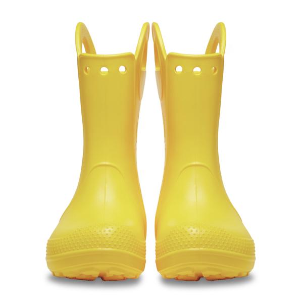 Crocs Handle It Rain Boots Kids Yellow