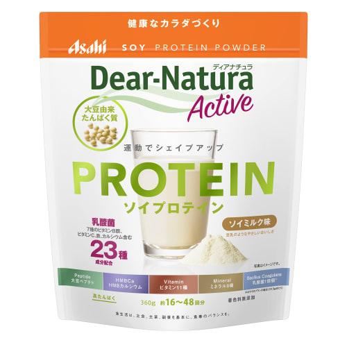 

Dear-Natura Active Soy Protein, Soy Milk Flavor, 360g Powder, Asahi Dear-Natura, Produced in Japan