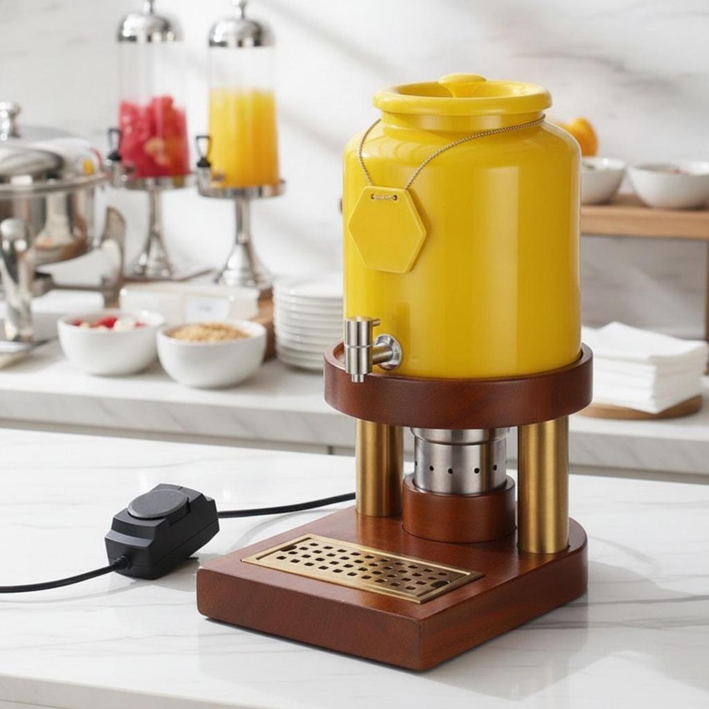 Electric Heated Ceramic Beverage Urn Commercial for Hotel Establishments