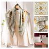2026 Silk Scarf Square Mulberry Shawl Vintage Style Women