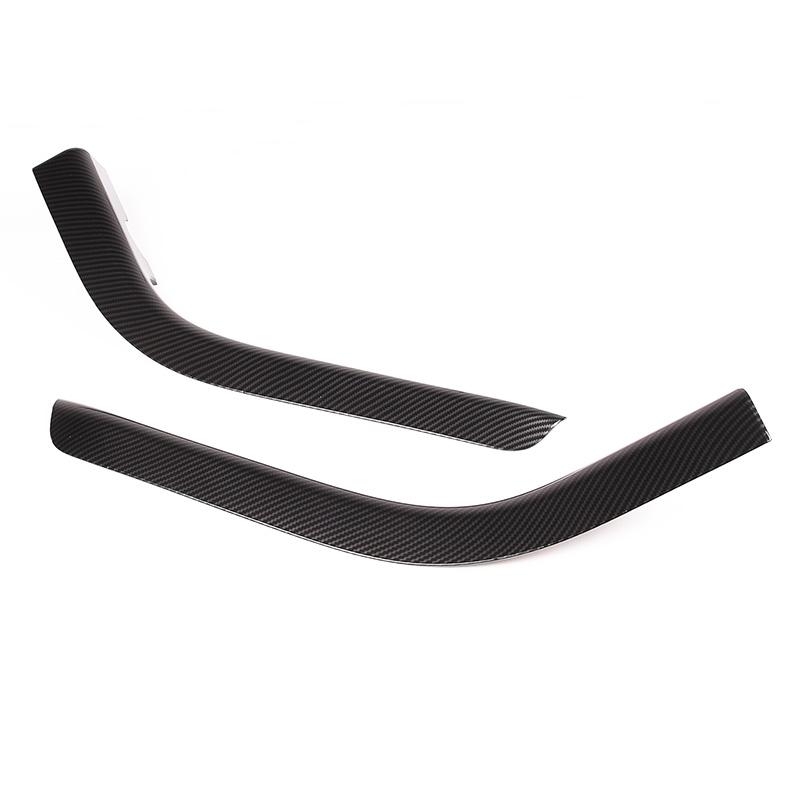 

For Land Rover Range Rover Sport 2010-2013 ABS Carbon Fiber Center Control Side Trim Strip Sticker Car Accessories