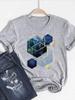 Print T Shirt Short Sleeve Summer Top Fashion Clothes Unisex Dinosaur Animal Trend Clothing Gray Basic Tee Graphic Tshirt