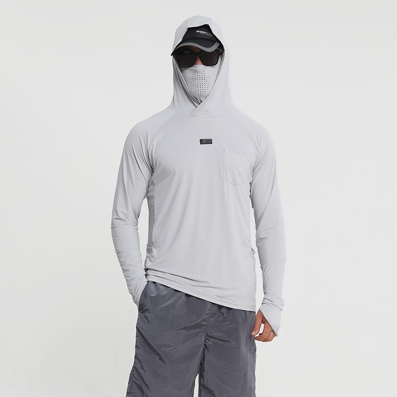 Quick-Dry Ice-Cool UV Protection Fishing Shirt Men Women Lightweight Mesh Outdoor Sport Top